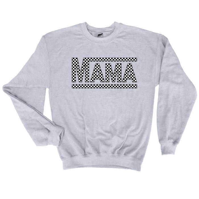 Checkered Mama Unisex Sweatshirt